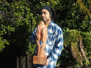 Tane Singh-Lagah with Ekta Shankh